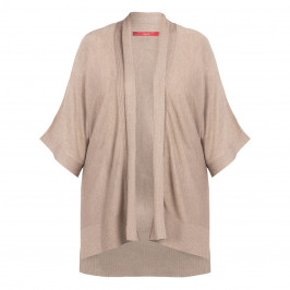 Marina Rinaldi Kimono Sleeve Cardigan Beige - Plus Size Collection