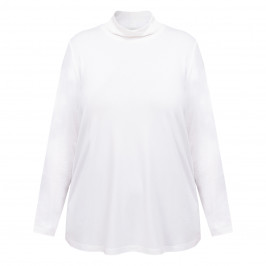 Noen Jersey Roll-Neck Ivory - Plus Size Collection