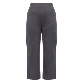 Persona by Marina Rinaldi Virgin Wool Blend Trousers Grey - Plus Size Collection