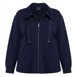 Persona by Marina Rinaldi Jersey Jacket Navy  - Plus Size Collection