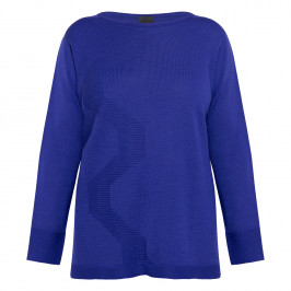 Persona by Marina Rinaldi Wool Blend Sweater Purple  - Plus Size Collection