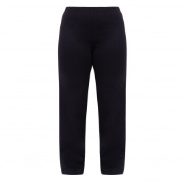 Karvinen Jersey Pull-On Trousers Black - Plus Size Collection