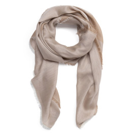 Marina Rinaldi Cashmere Blend Scarf Beige - Plus Size Collection