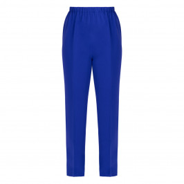 Marina Rinaldi Pull On Front Crease Trouser Cobalt - Plus Size Collection