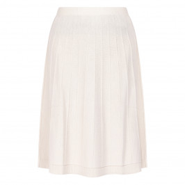 Persona by Marina Rinaldi Wool Blend Skirt Beige - Plus Size Collection