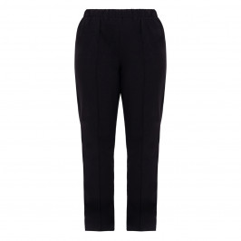 Yoek Technostretch Straight Leg Trouser Black - Plus Size Collection